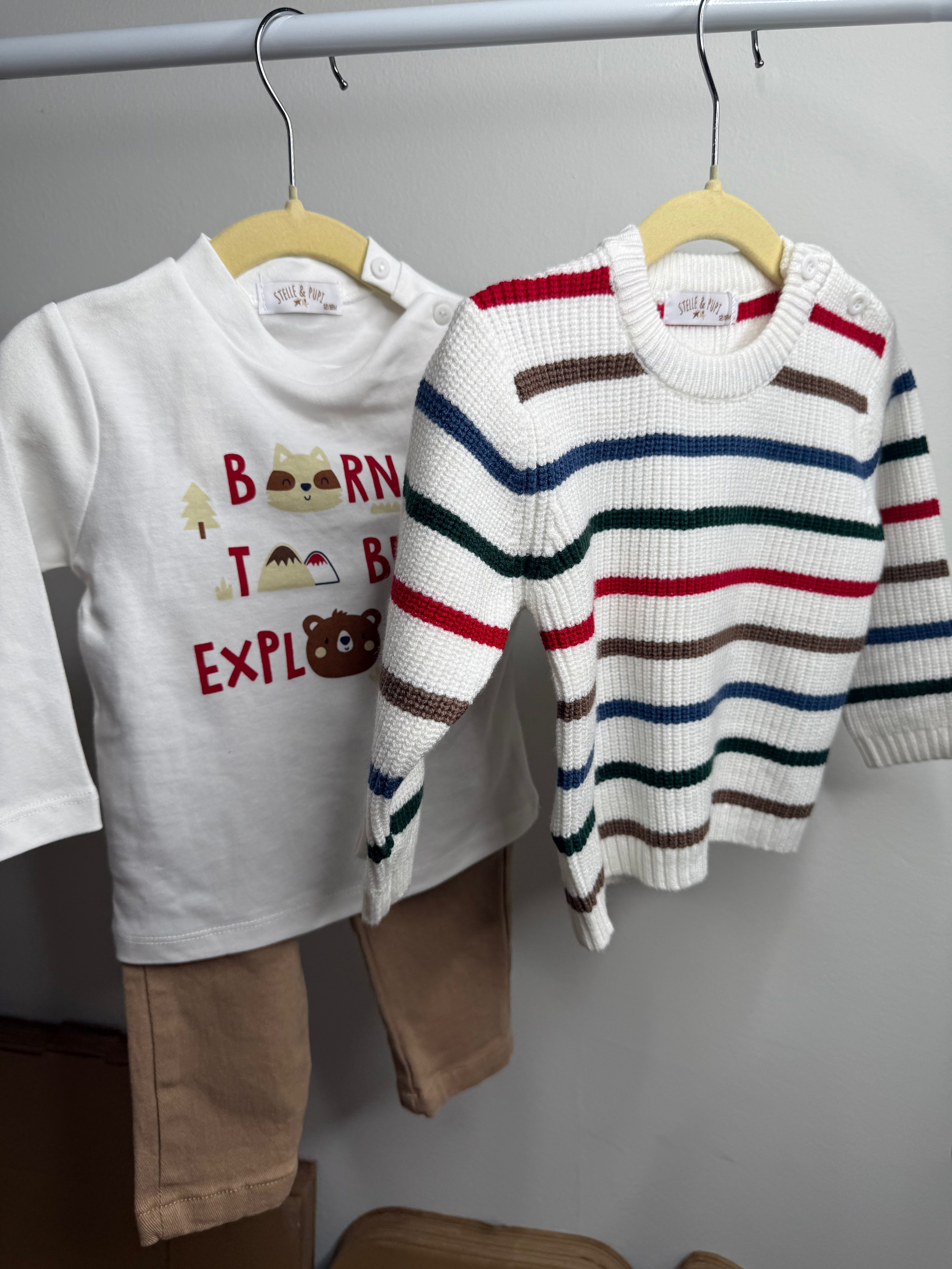 Ensemble 3 pièces Pull
